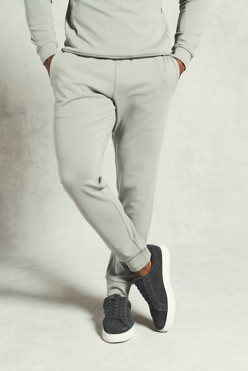Interlock Sweat Jogger in Smoky Sage