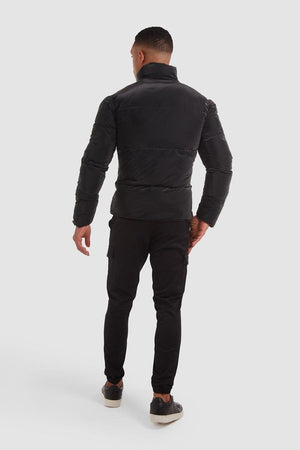 Puffa Jacket in Black - TAILORED ATHLETE - ROW