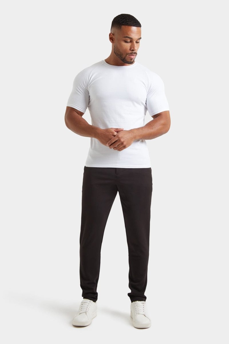 365 Trousers in Black - TAILORED ATHLETE - ROW