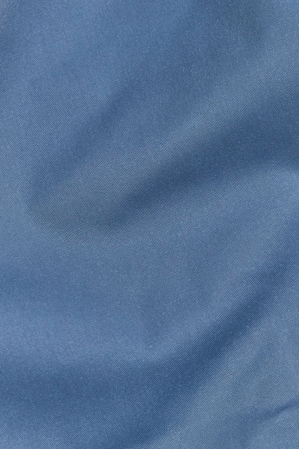 Muscle Fit Dress Shirt in Steel Blue