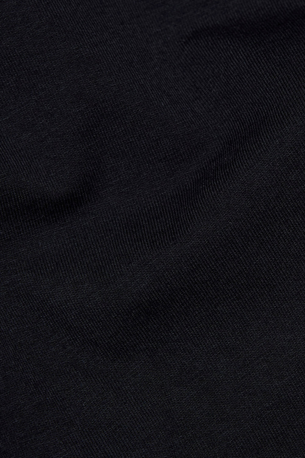 Muscle Fit Long Sleeve T-Shirt in Black