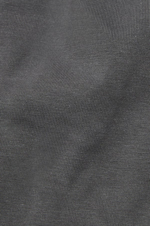 Muscle Fit Long Sleeve T-Shirt in Charcoal