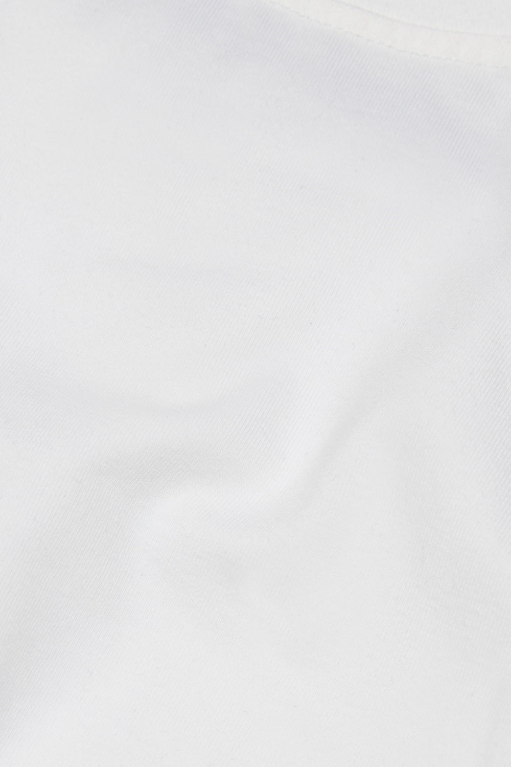 Muscle Fit Long Sleeve T-Shirt in White