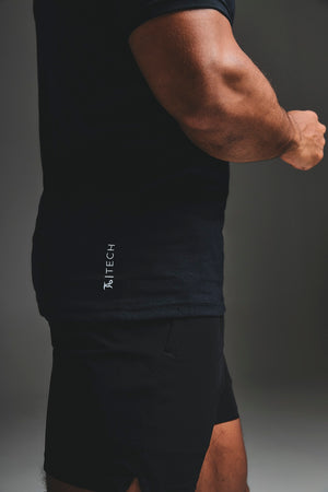 Essential Training Top in Black