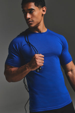 Essential Training Top in Cobalt Blue