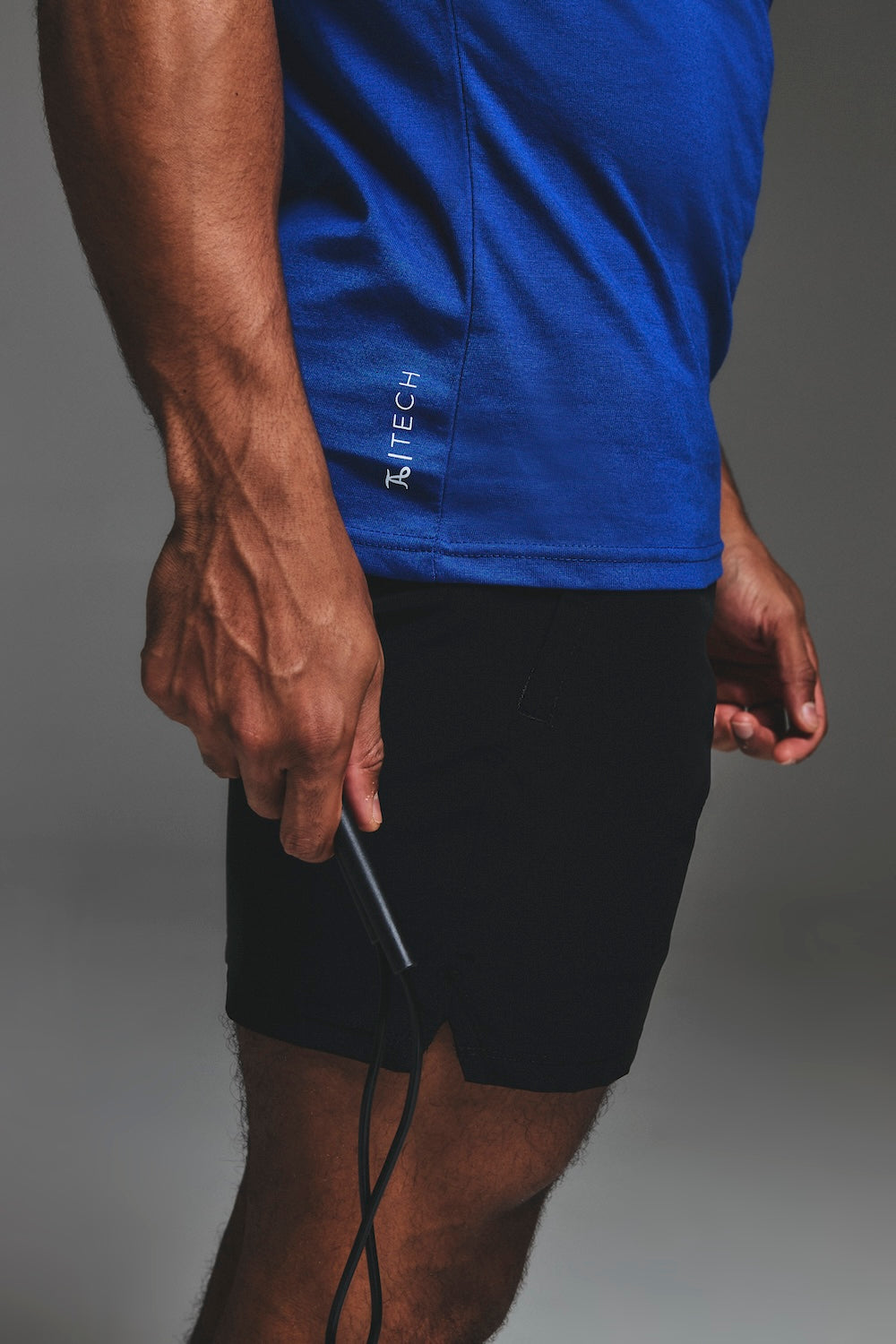 Essential Training Top in Cobalt Blue
