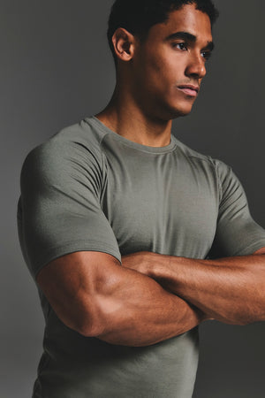 Essential Training Top in Khaki