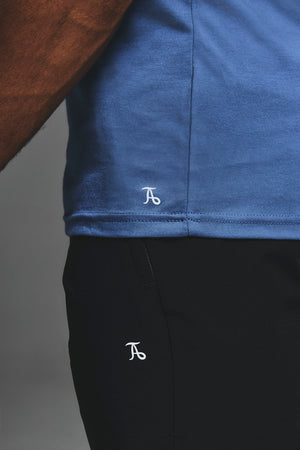 Essential Training Top in Slate Blue