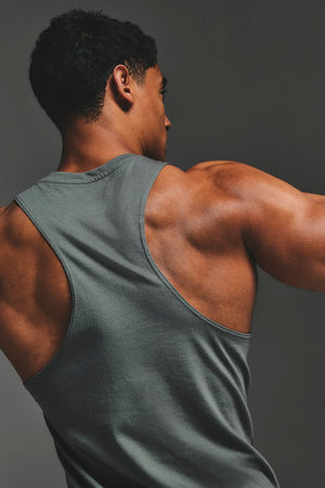 Essential Training Vest in Charcoal