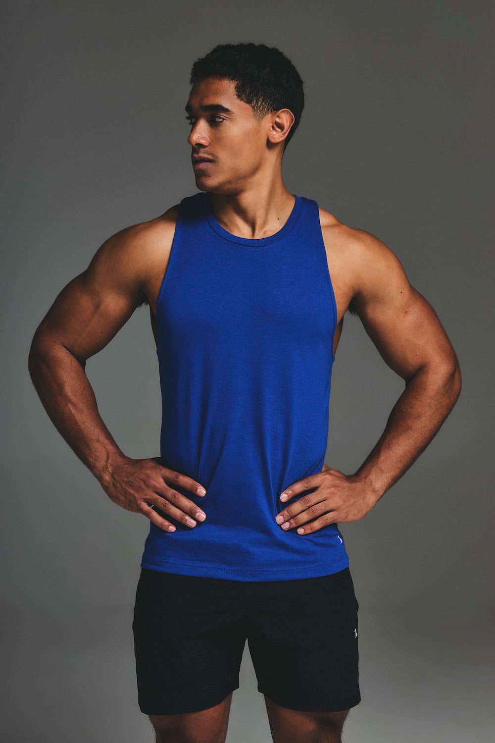 Essential Training Vest in Cobalt Blue