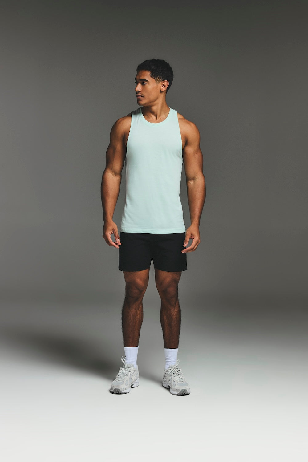 Essential Training Vest in Mint