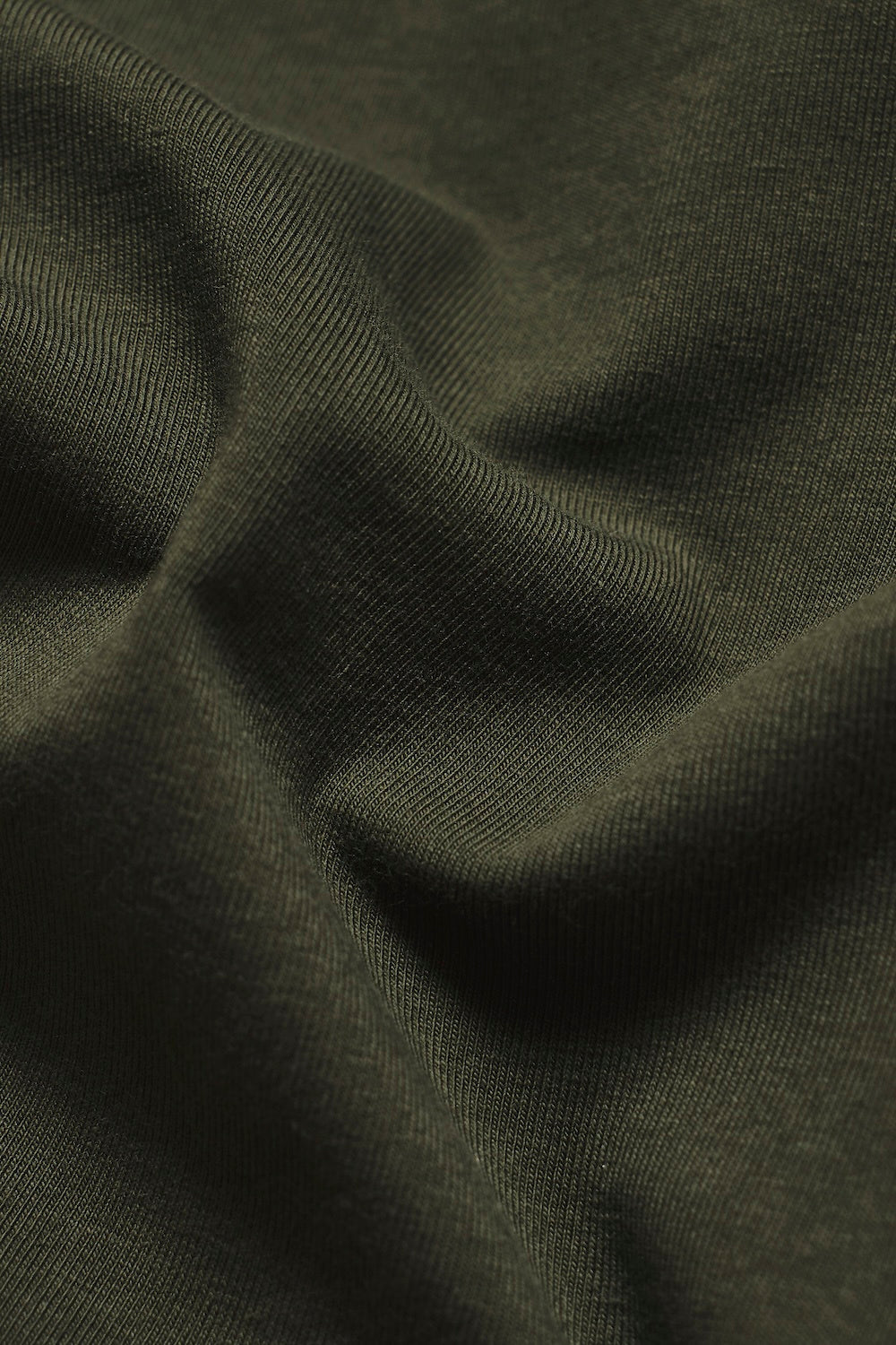 Muscle Fit Signature Long Sleeve T-Shirt in Khaki