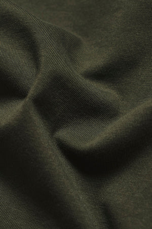 Muscle Fit Signature Long Sleeve T-Shirt in Khaki