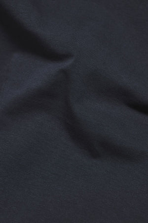 Tipped T-Shirt in Navy and Tan/WhIte