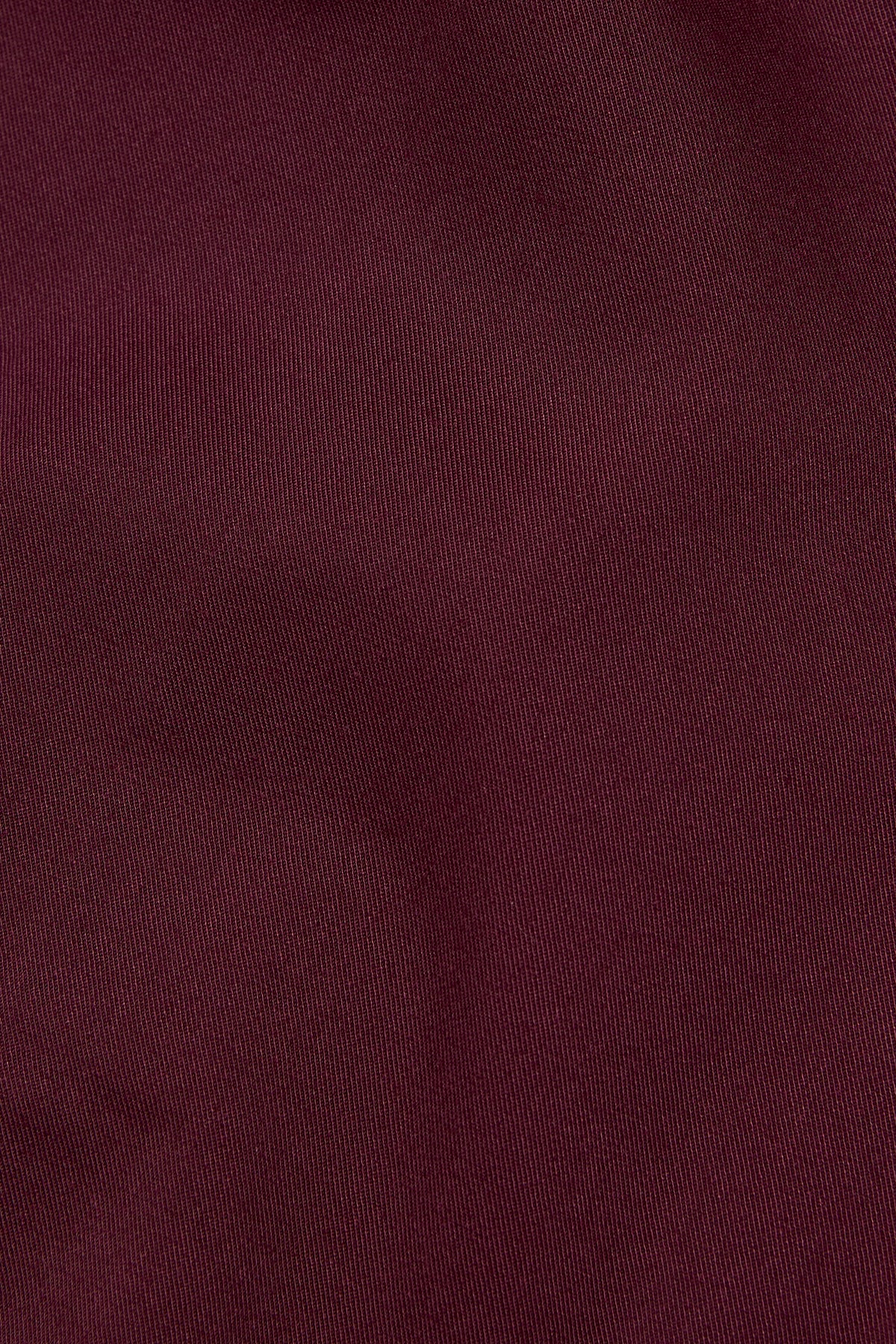 Muscle Fit Dress Shirt in Burgundy