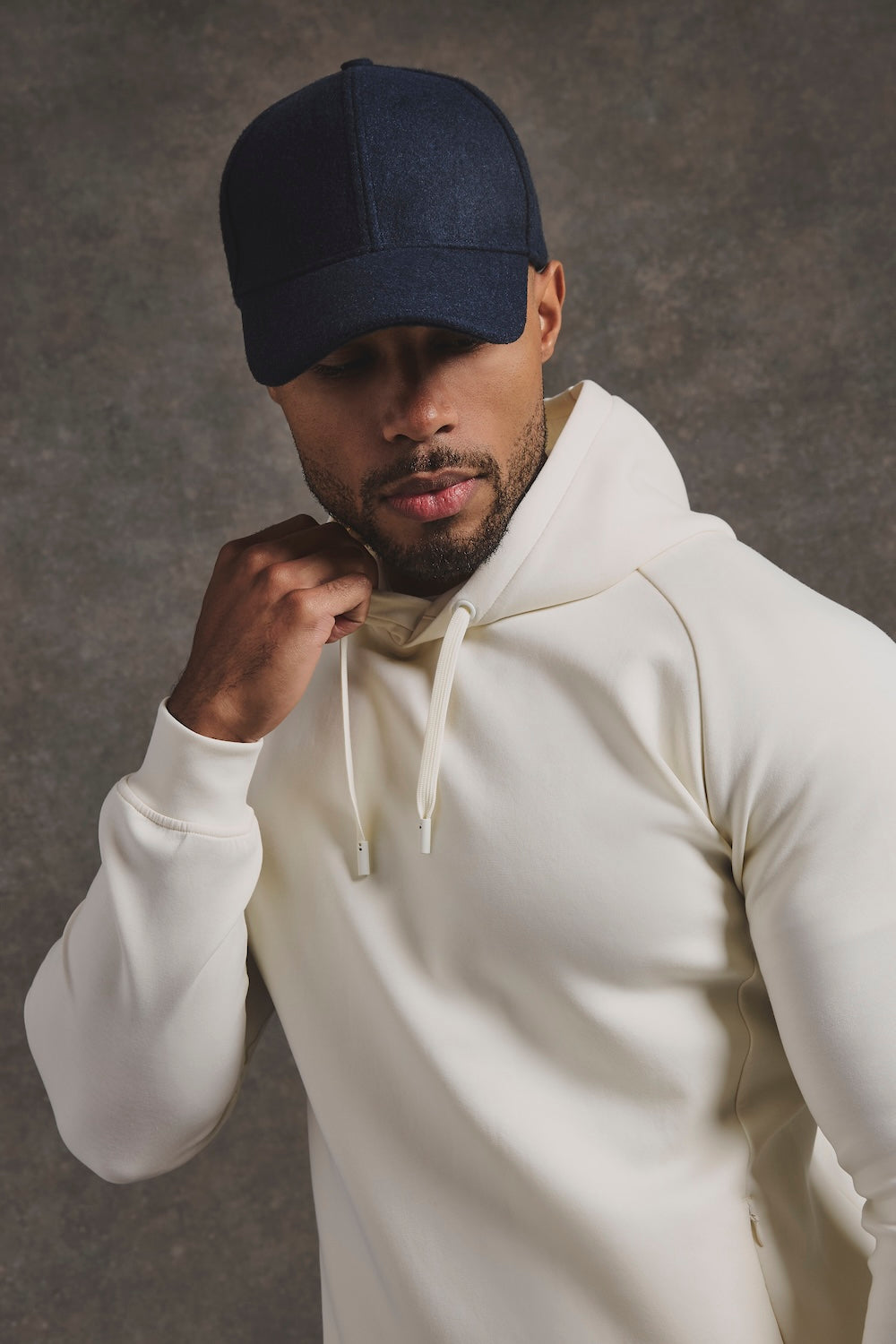 TA Embroidered Baseball Cap in Navy