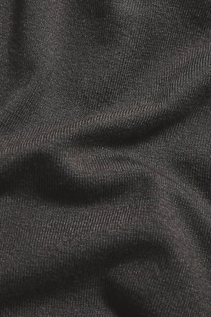 Knitted Polo Shirt in Mocha