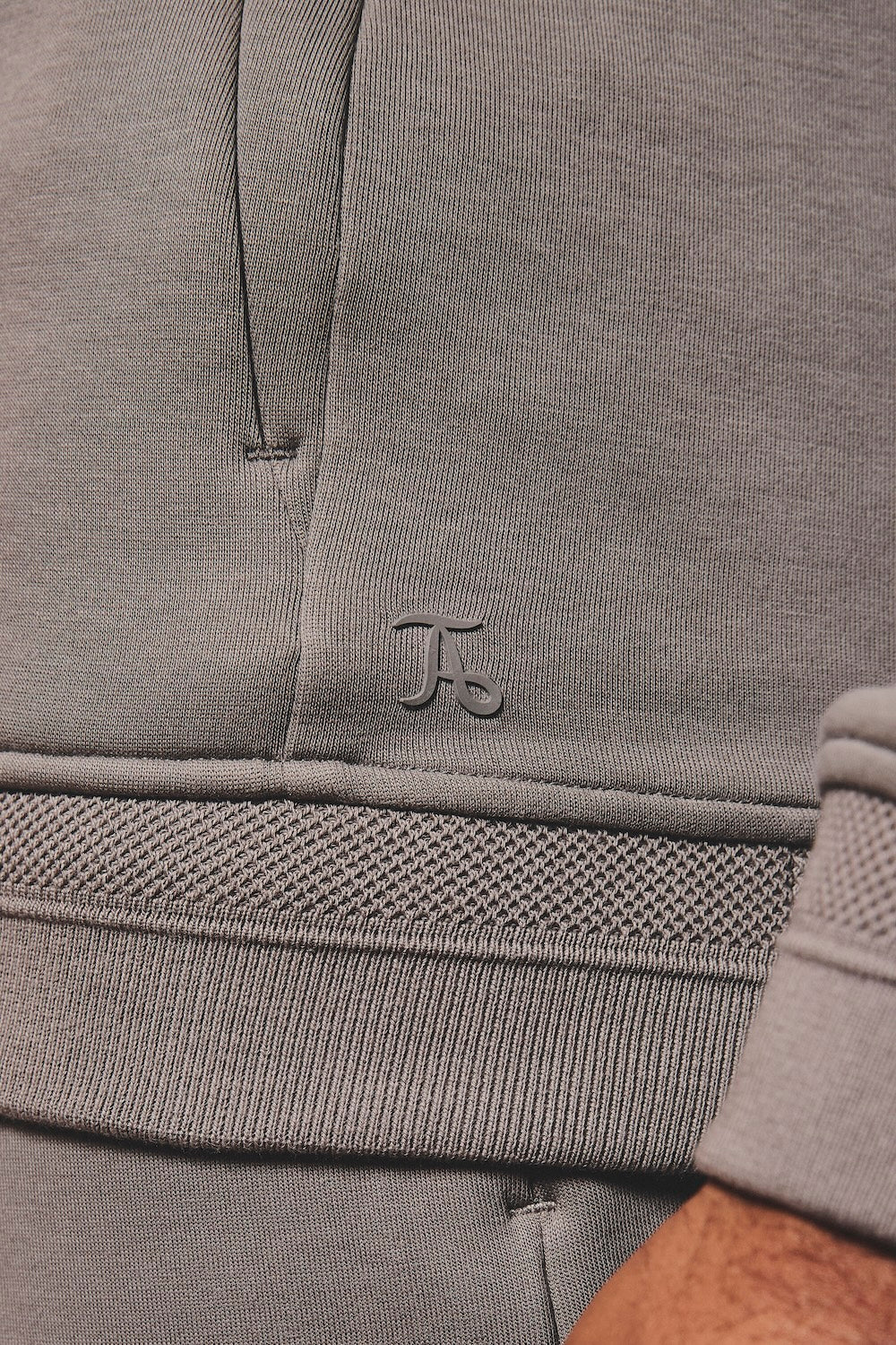 Luxe Sweat Hoodie in Mushroom