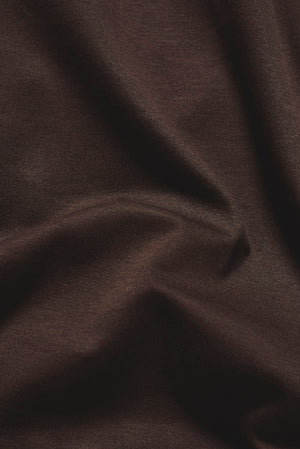Luxe Smart Polo Shirt in Chocolate