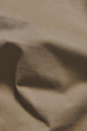 Muscle Fit Cotton Stretch Chino Trouser in Dark Stone