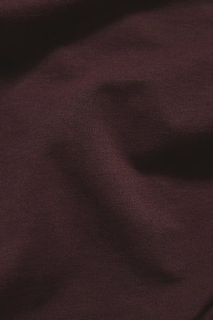 Muscle Fit T-Shirt in Bordeaux