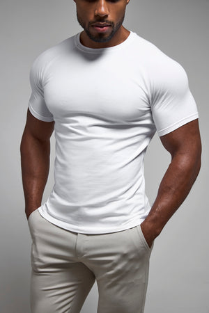 Muscle Fit T-Shirt in White