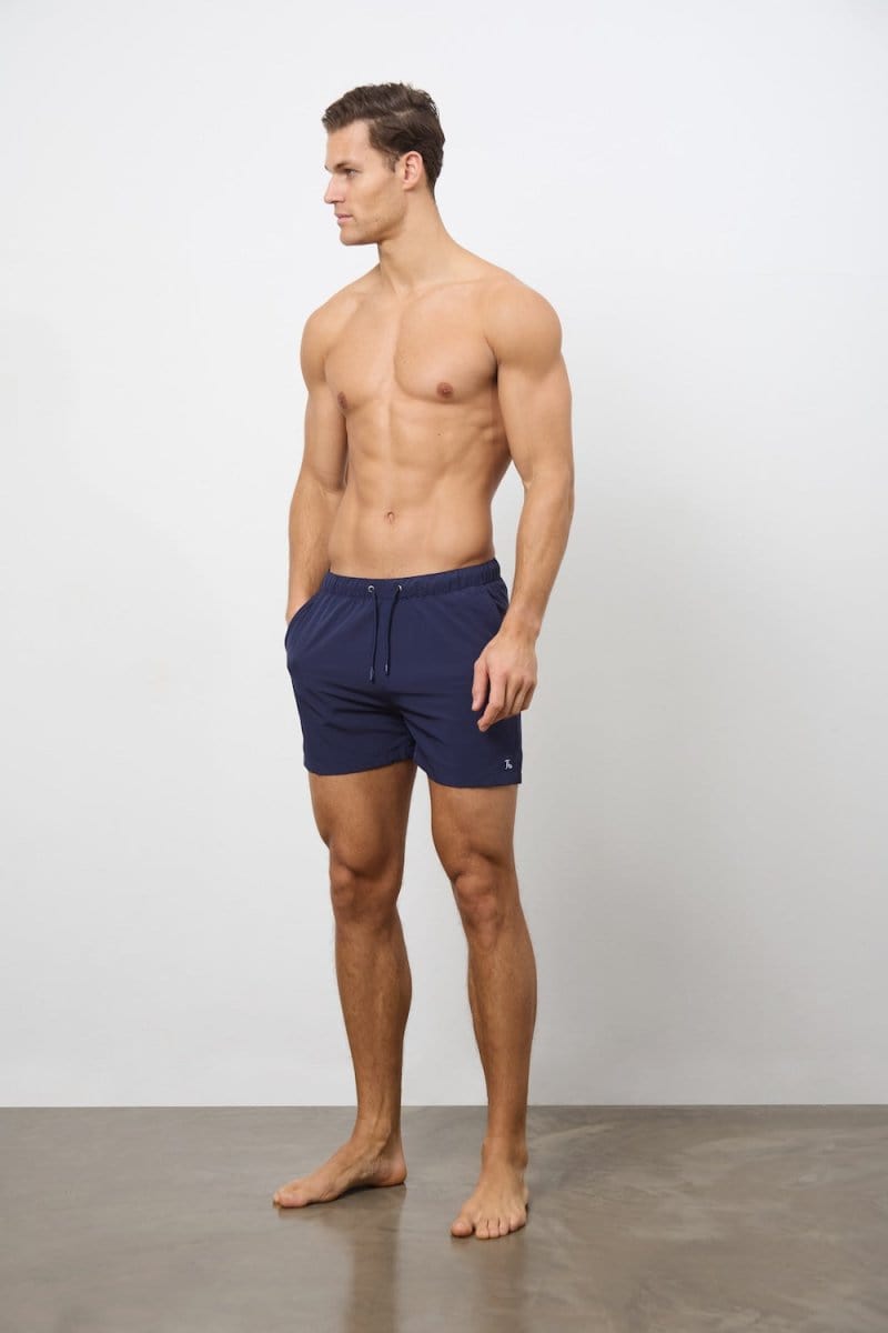 Plain Swim Short in Navy - TAILORED ATHLETE - ROW