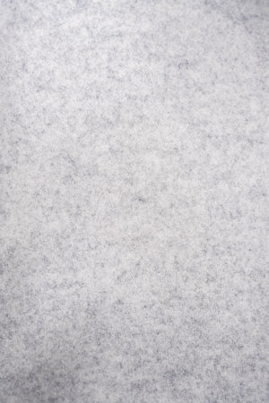 Funnel Neck Overcoat in Pale Grey