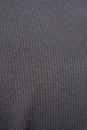 Twill Jersey Shacket in Steel Grey