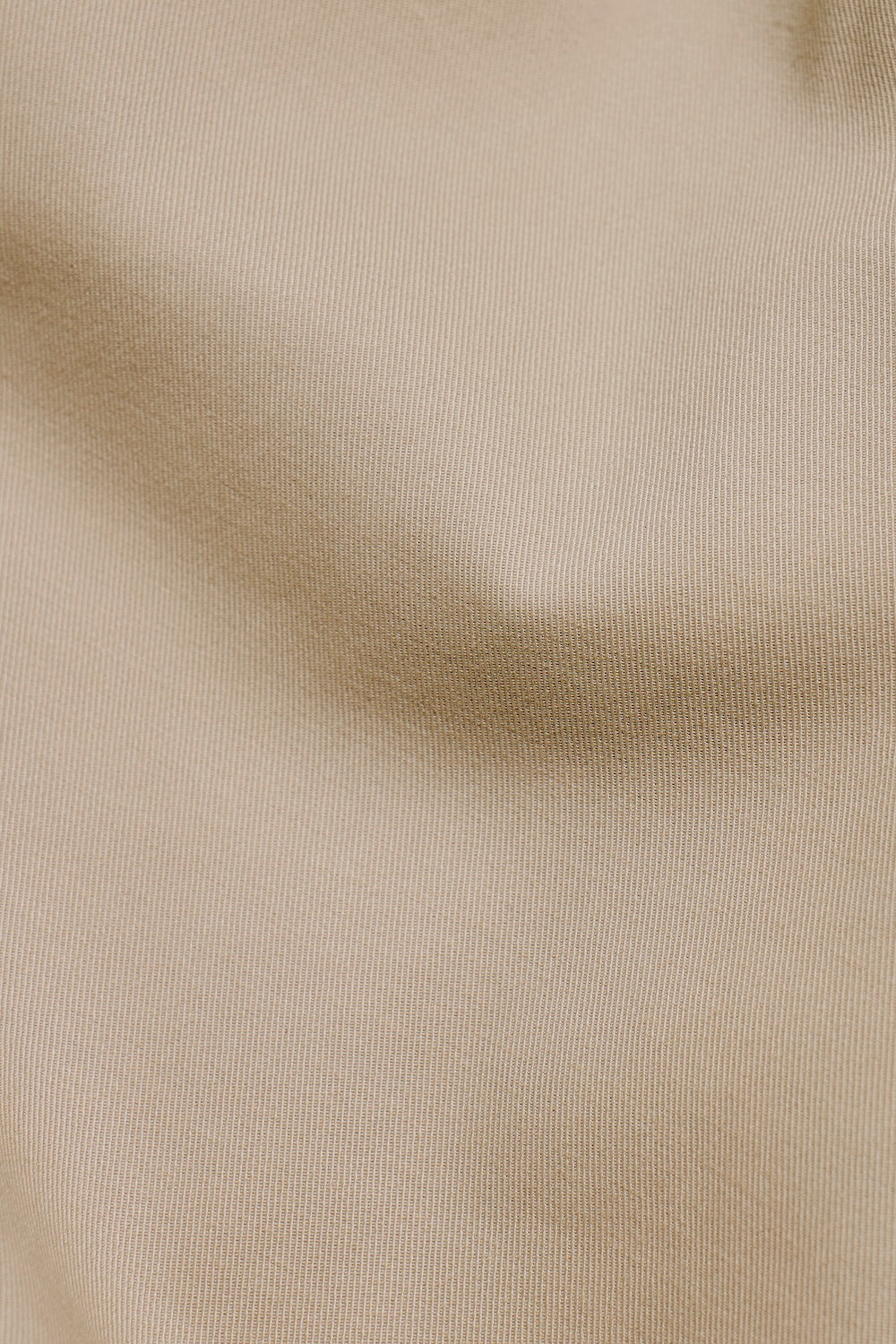 Smart Pleated Cotton Side Adjust Trouser in Stone