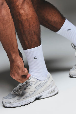 3 Pack Sports Socks in White