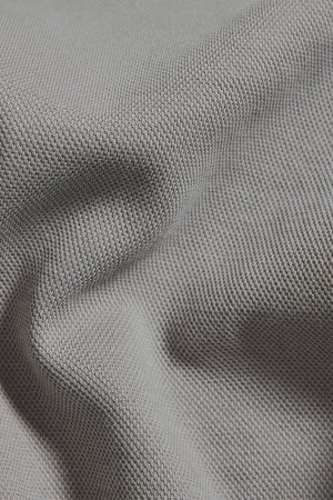 Textured Zip Through Shacket in Dark Stone