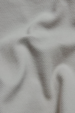 Twill Jersey Shacket in Stone