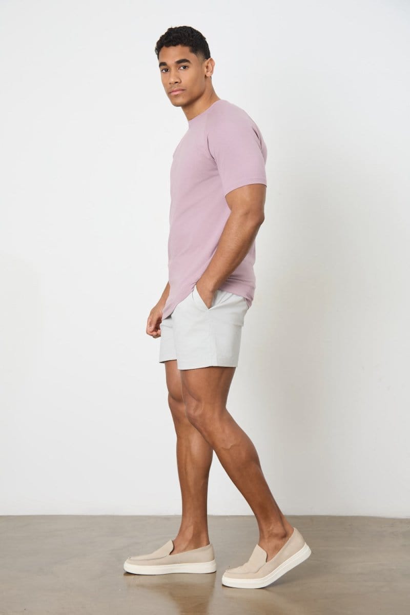 Muscle Fit T-Shirt in Dusty Lilac - TAILORED ATHLETE - ROW