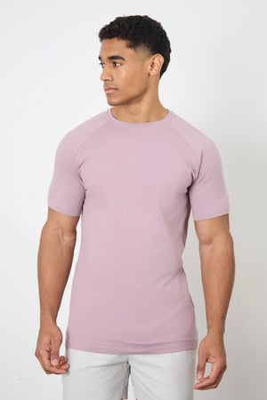 Muscle Fit T-Shirt in Dusty Lilac - TAILORED ATHLETE - ROW