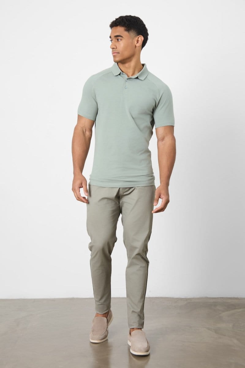 Muscle Fit Seasonal Polo Shirt 5-Pack - TAILORED ATHLETE - ROW