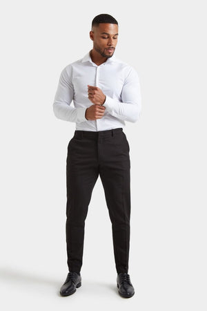 Model is 5'11 wears a size 34W 30L for a looser fit - 31" waist, 31" inside leg