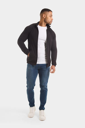 Harrington Jacket in Black - TAILORED ATHLETE - ROW