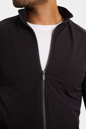 Harrington Jacket in Black - TAILORED ATHLETE - ROW
