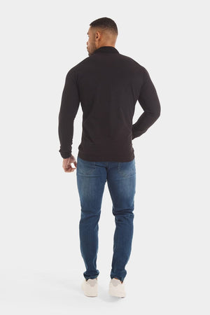 Harrington Jacket in Black - TAILORED ATHLETE - ROW