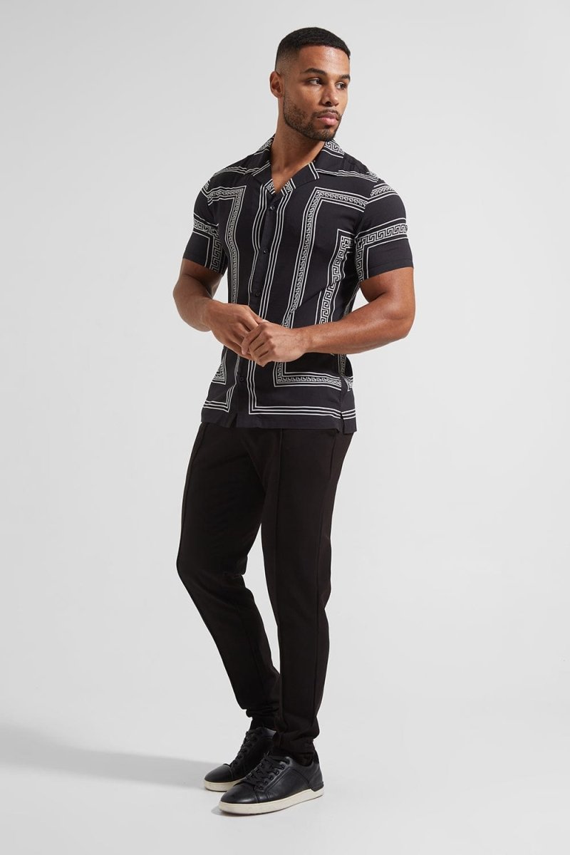 Havana Printed Shirt - TAILORED ATHLETE - ROW