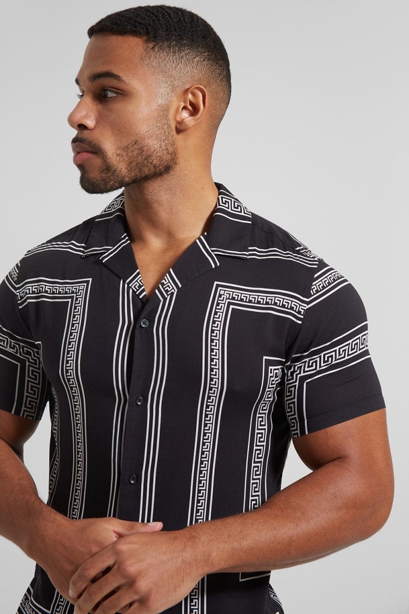Havana Printed Shirt - TAILORED ATHLETE - ROW