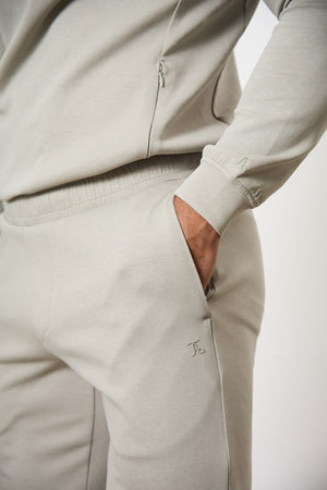 Interlock Sweat Jogger in Smoky Sage