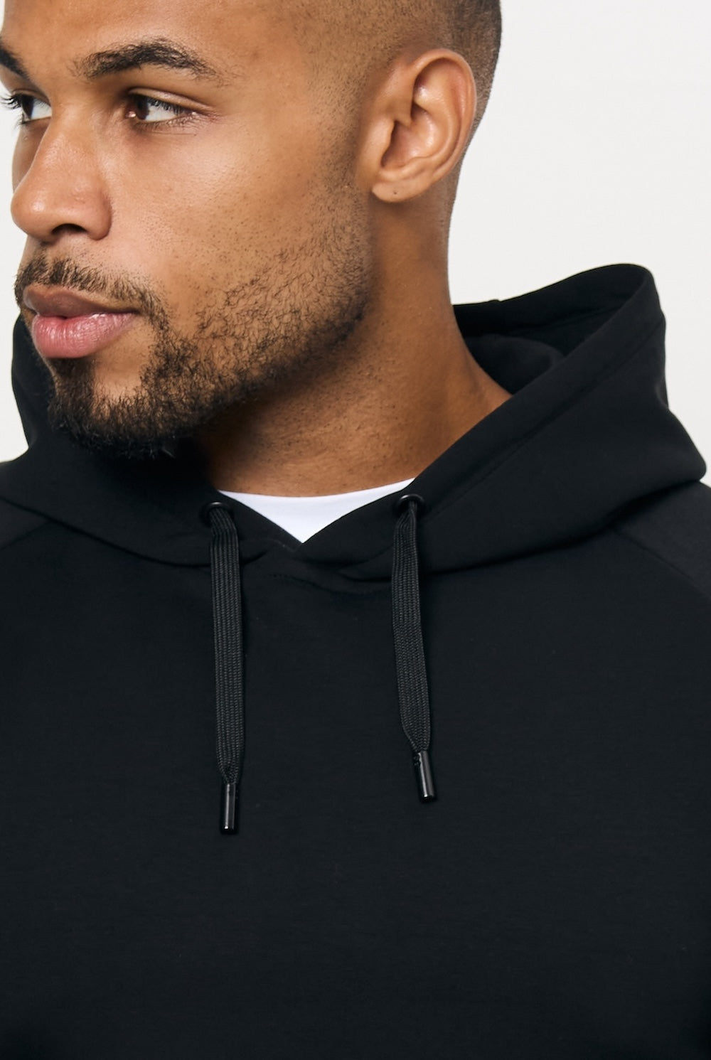 Interlock Hoodie Sweat in Black