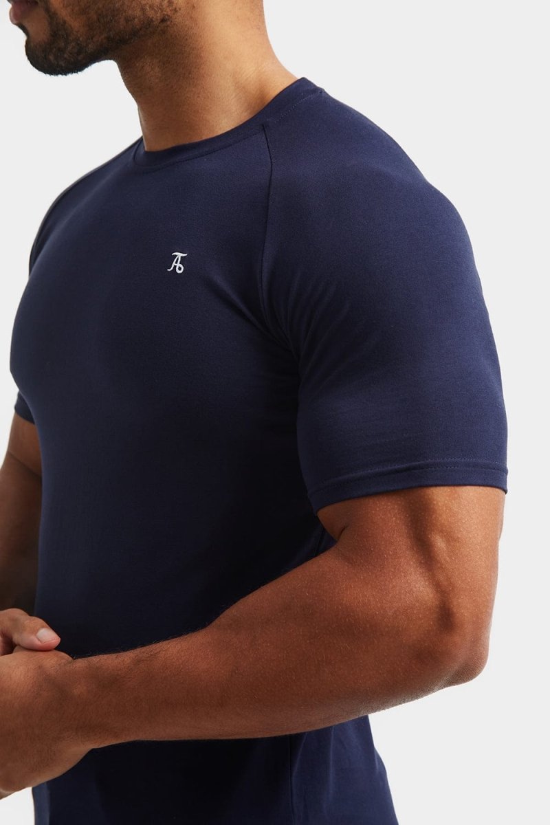 Premium Muscle Fit T-Shirt in True Navy - TAILORED ATHLETE - ROW