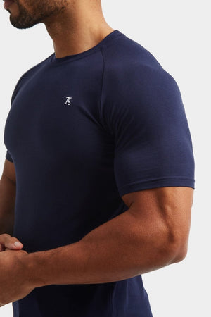 Premium Muscle Fit T-Shirt in True Navy - TAILORED ATHLETE - ROW