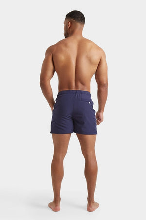 Side Stripe Swim Short in Navy - TAILORED ATHLETE - ROW