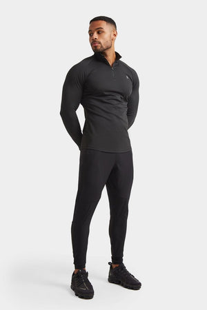 Training Joggers in Black - TAILORED ATHLETE - ROW