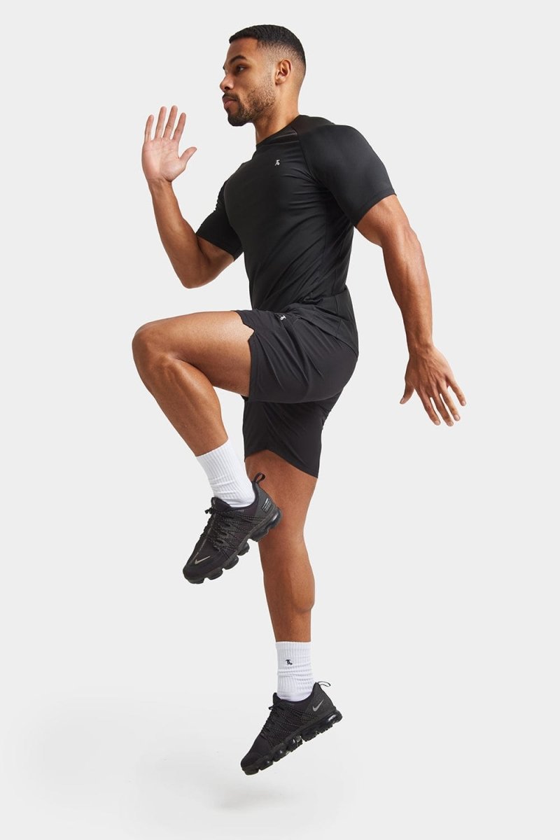 Training Top in Black - TAILORED ATHLETE - ROW