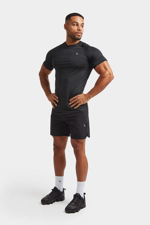 Training Top in Black - TAILORED ATHLETE - ROW
